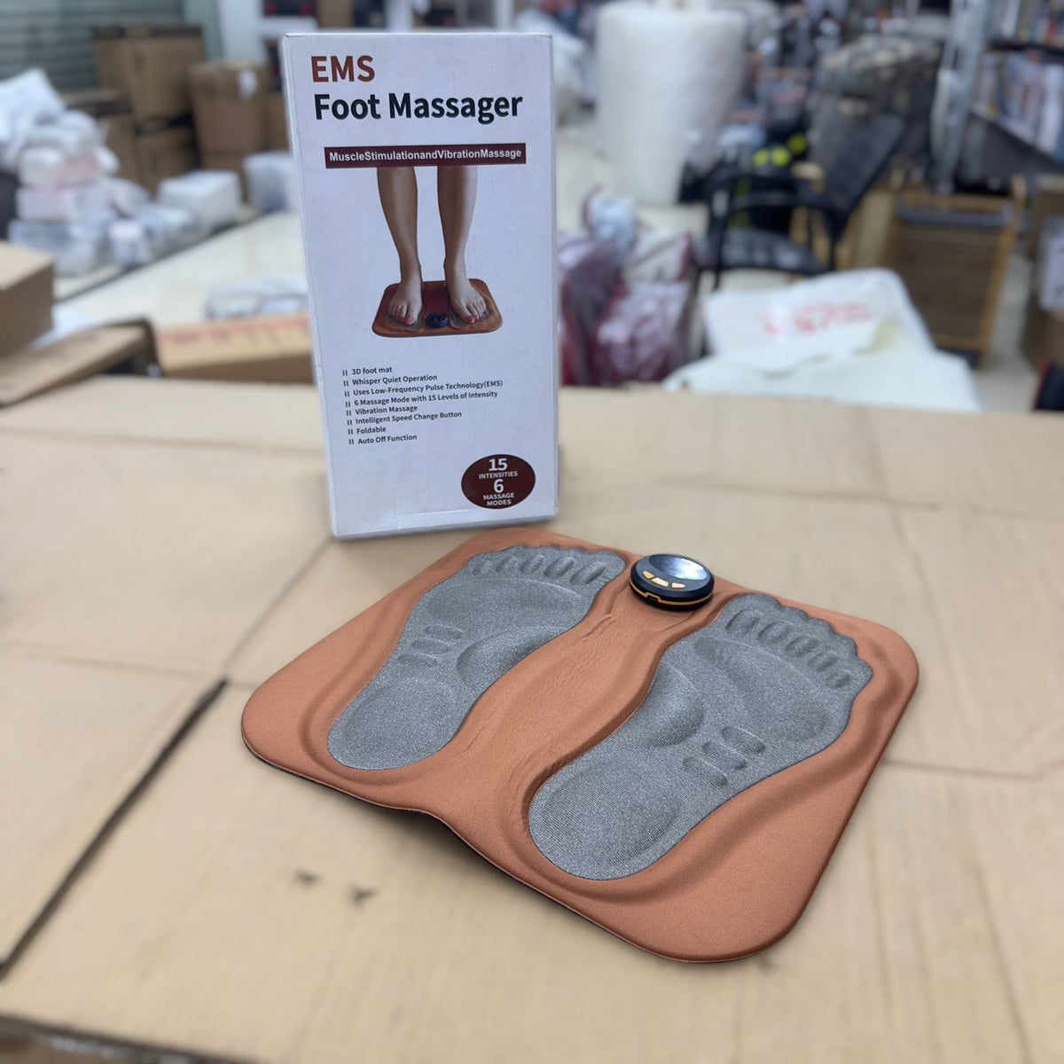 EMS Pulse Foot Massager with 6 Modes